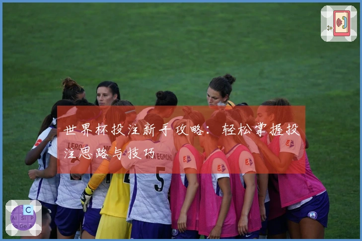 世界杯投注新手攻略：轻松掌握投注思路与技巧