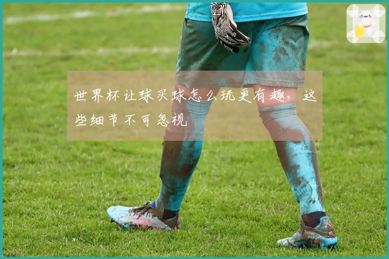 世界杯让球买球怎么玩更有趣，这些细节不可忽视